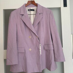 Purple Zara XL Blazer